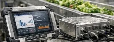 Matériel informatique robuste étanche dans le secteur agroalimentaire